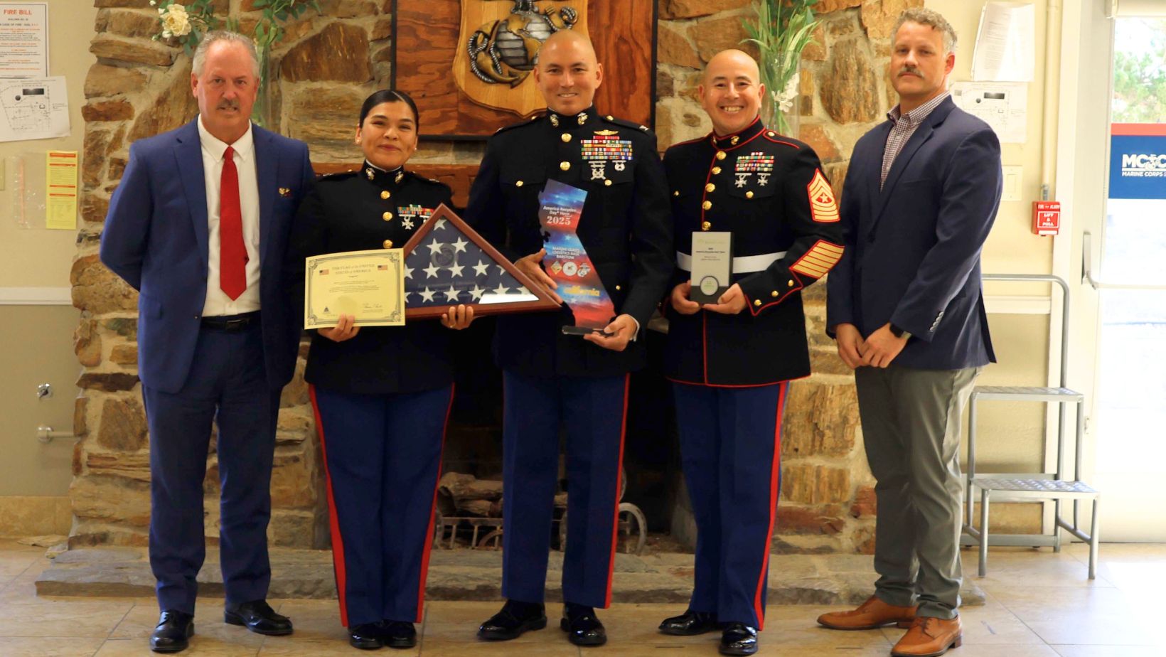 Keep America Beautiful Honors Marine Corps Logistics Base Barstow with 2025 America Recycles Day Hero Award